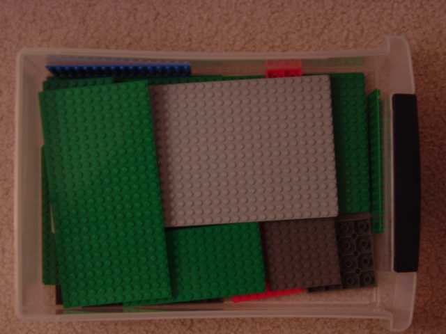 Lego in box