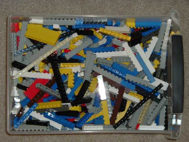 Lego in box