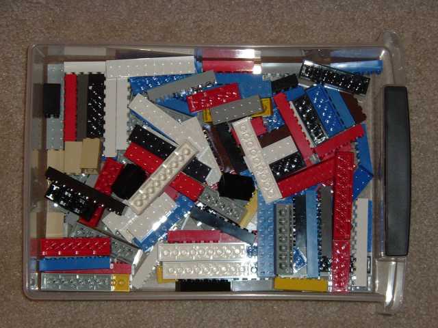 Lego in box