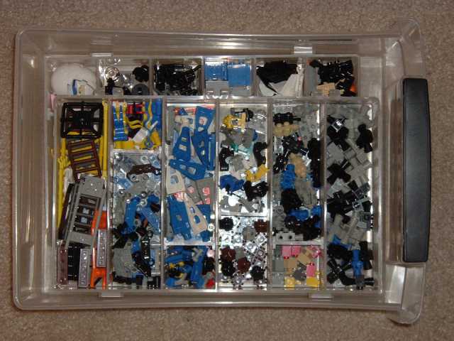 Lego in box