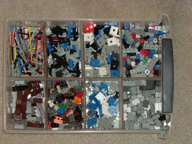 Lego in box