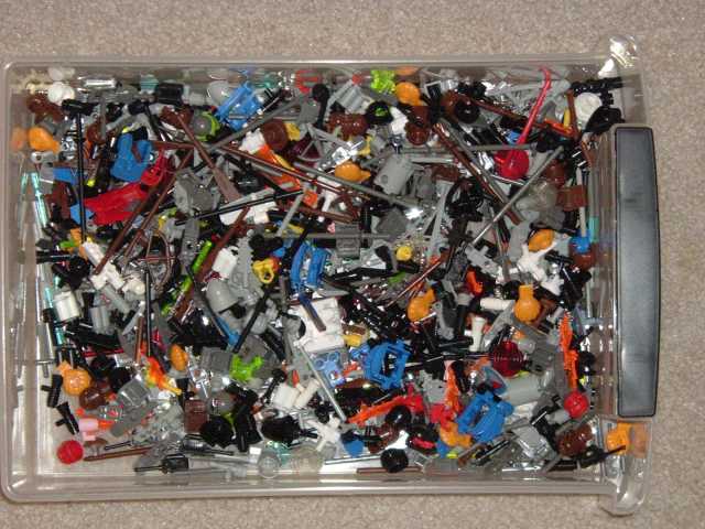 Lego in box