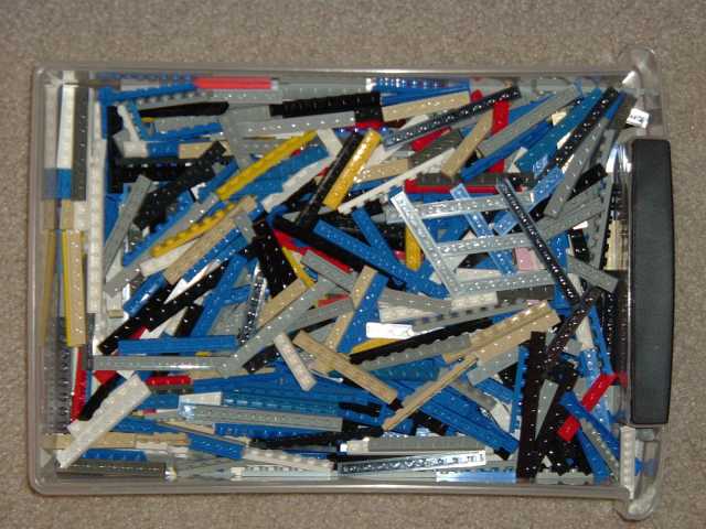 Lego in box