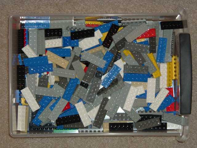 Lego in box