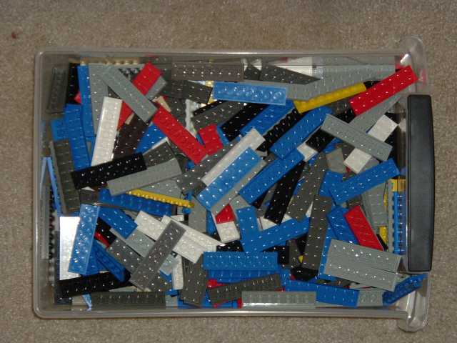 Lego in box