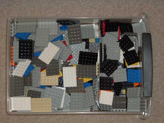 Lego in box