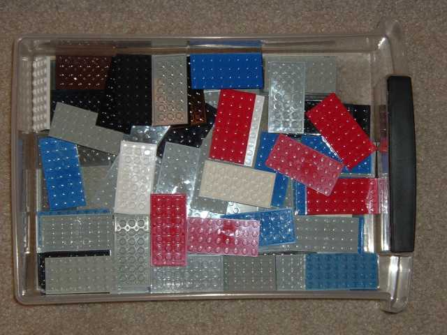 Lego in box