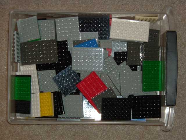 Lego in box
