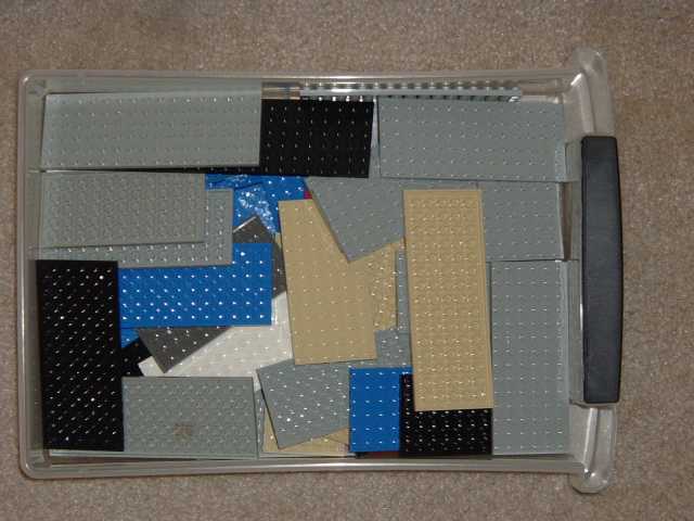 Lego in box