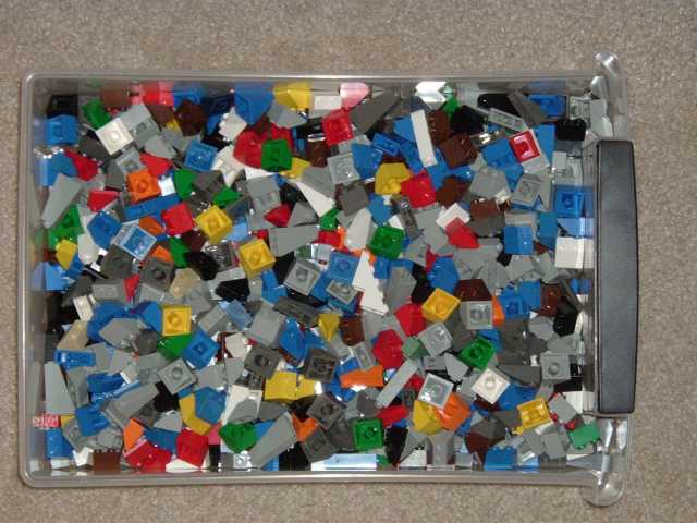 Lego in box