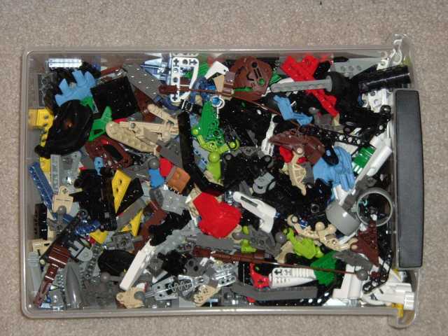 Lego in box
