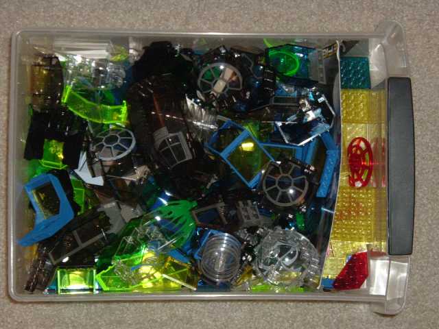 Lego in box