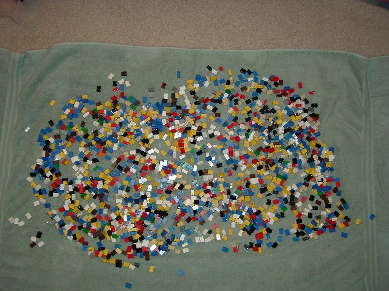 Lego spread out