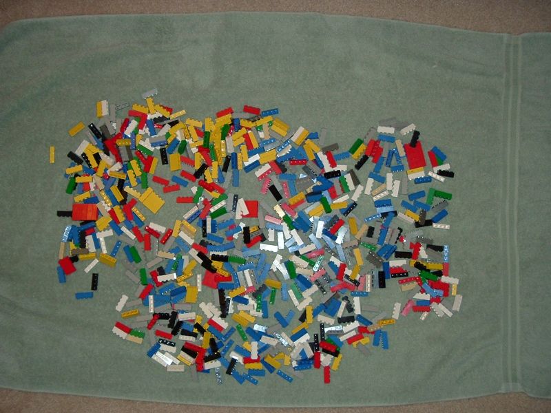 Lego spread out