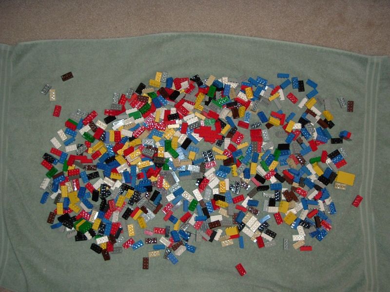 Lego spread out