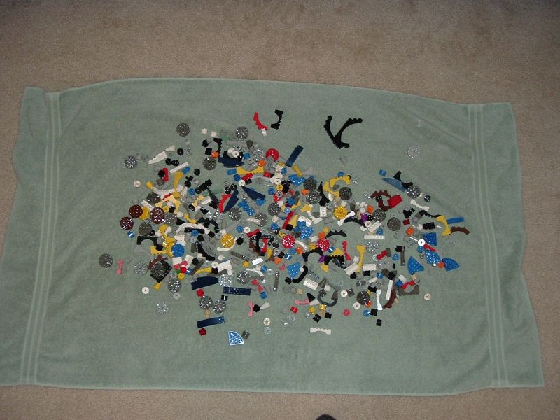 Lego spread out