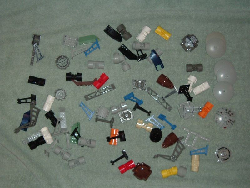 Lego spread out