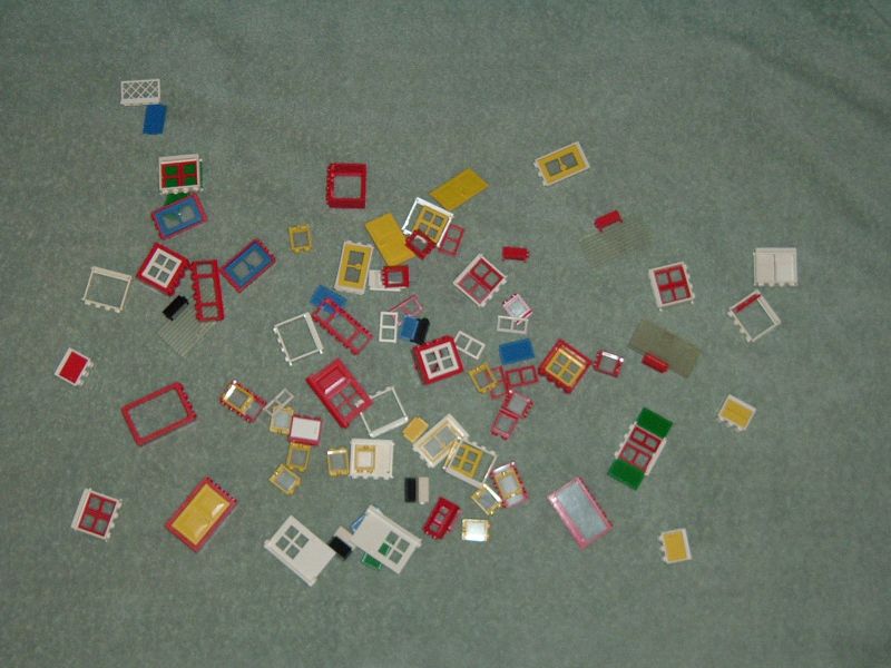 Lego spread out