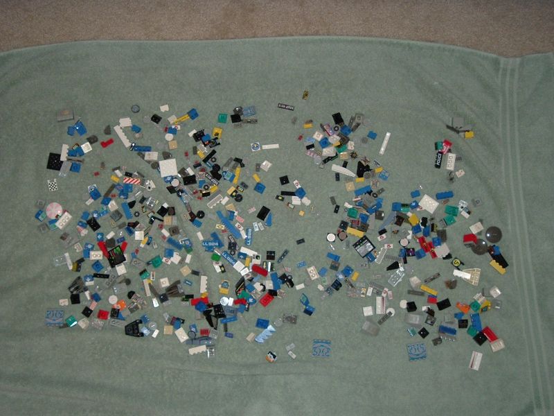 Lego spread out
