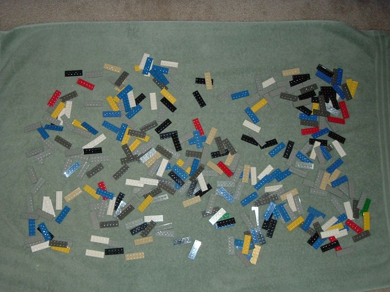 Lego spread out