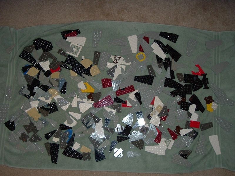 Lego spread out