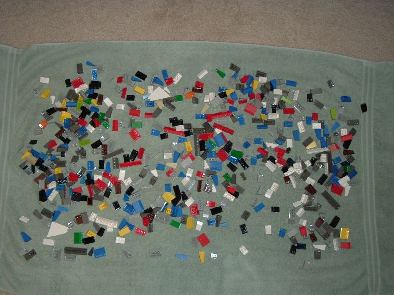 Lego spread out